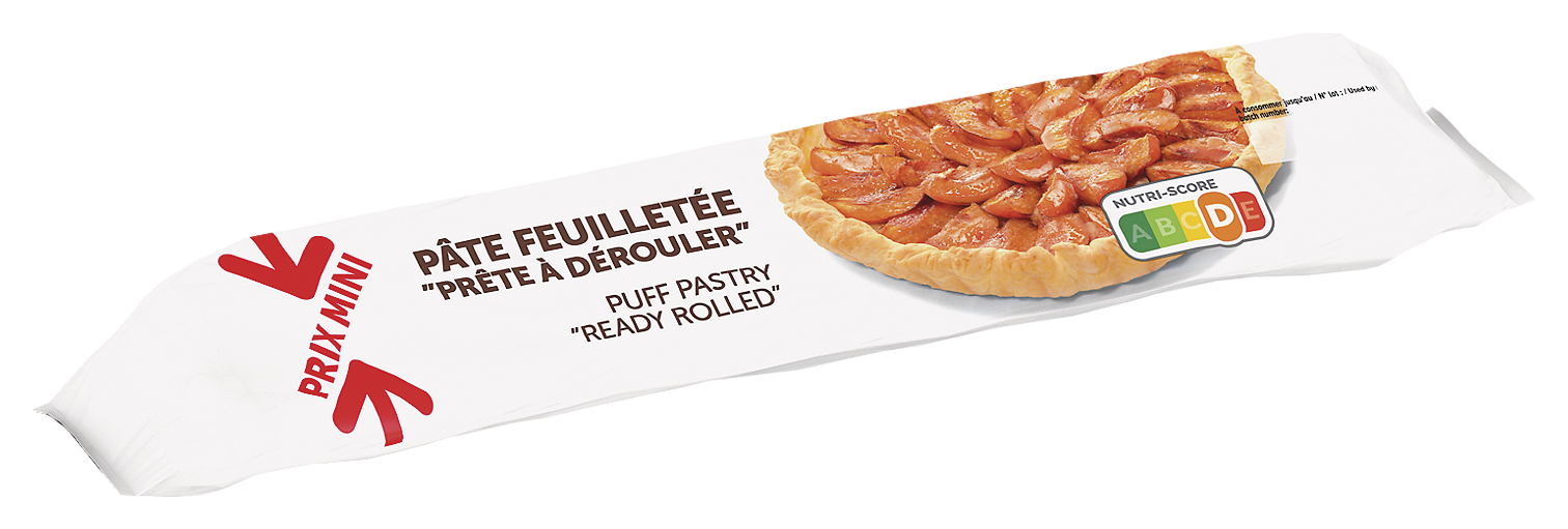 PATE FEUILLETEE PRETE A DEROULER PRIX MINI