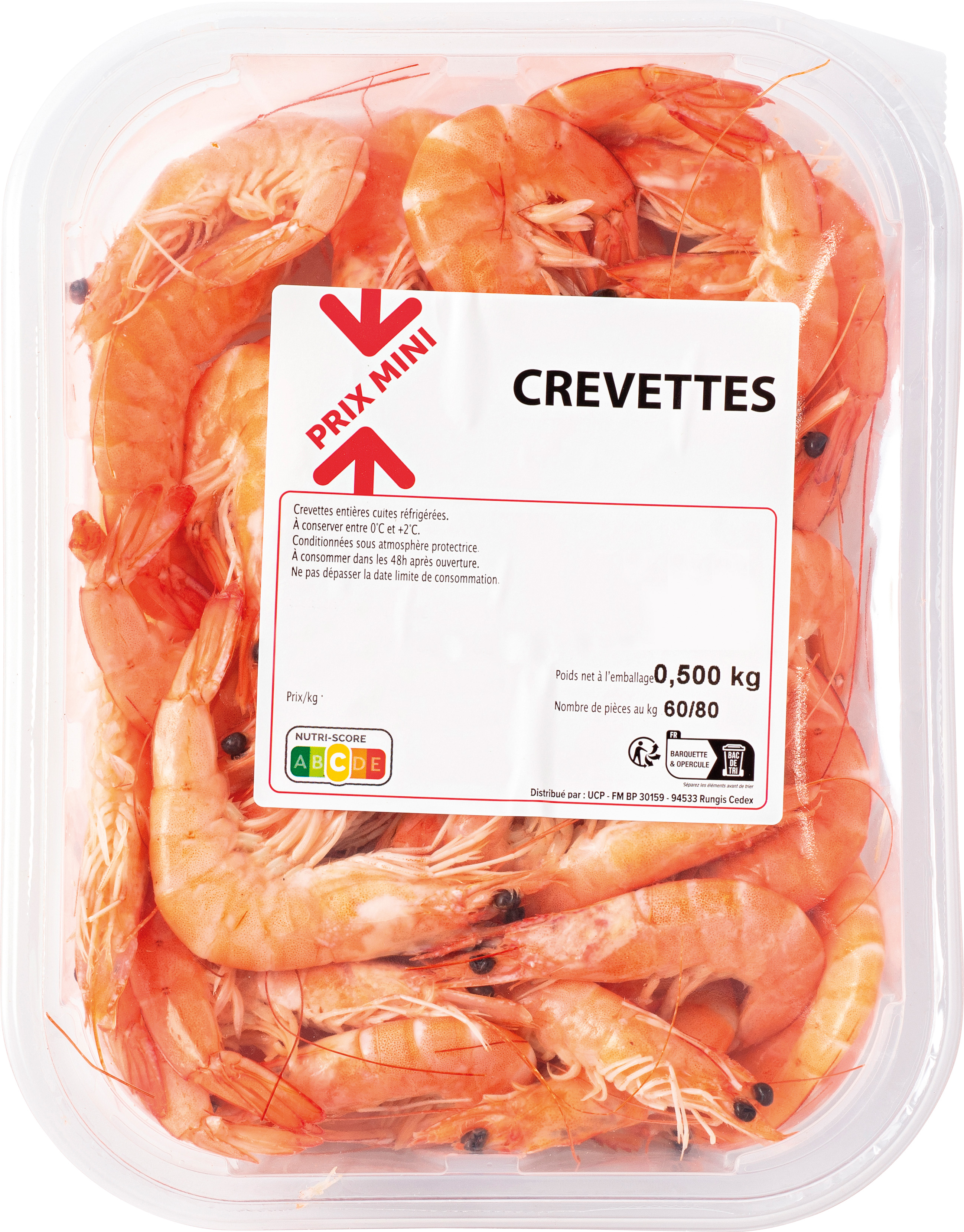 CREVETTES CUITES PRIX MINI