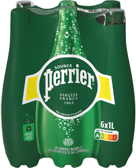 EAU MINERALE NATURELLE GAZEUSE PERRIER