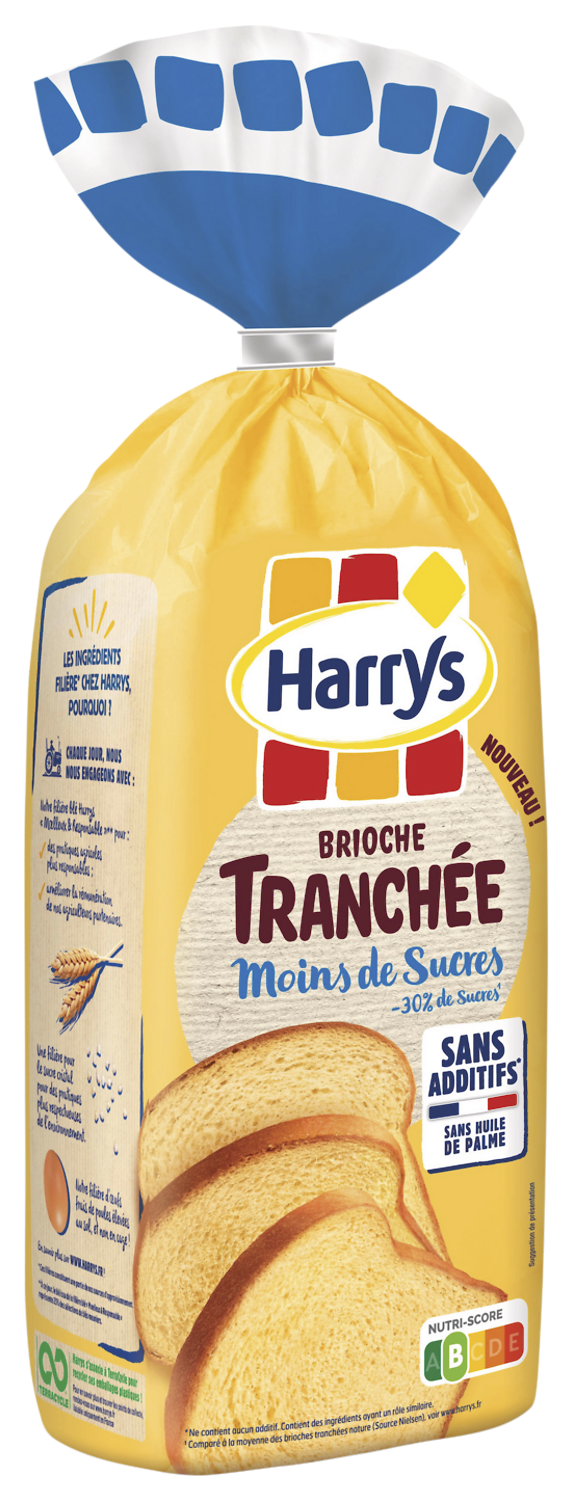 BRIOCHE TRANCHEE SANS ADDITIF HARRYS