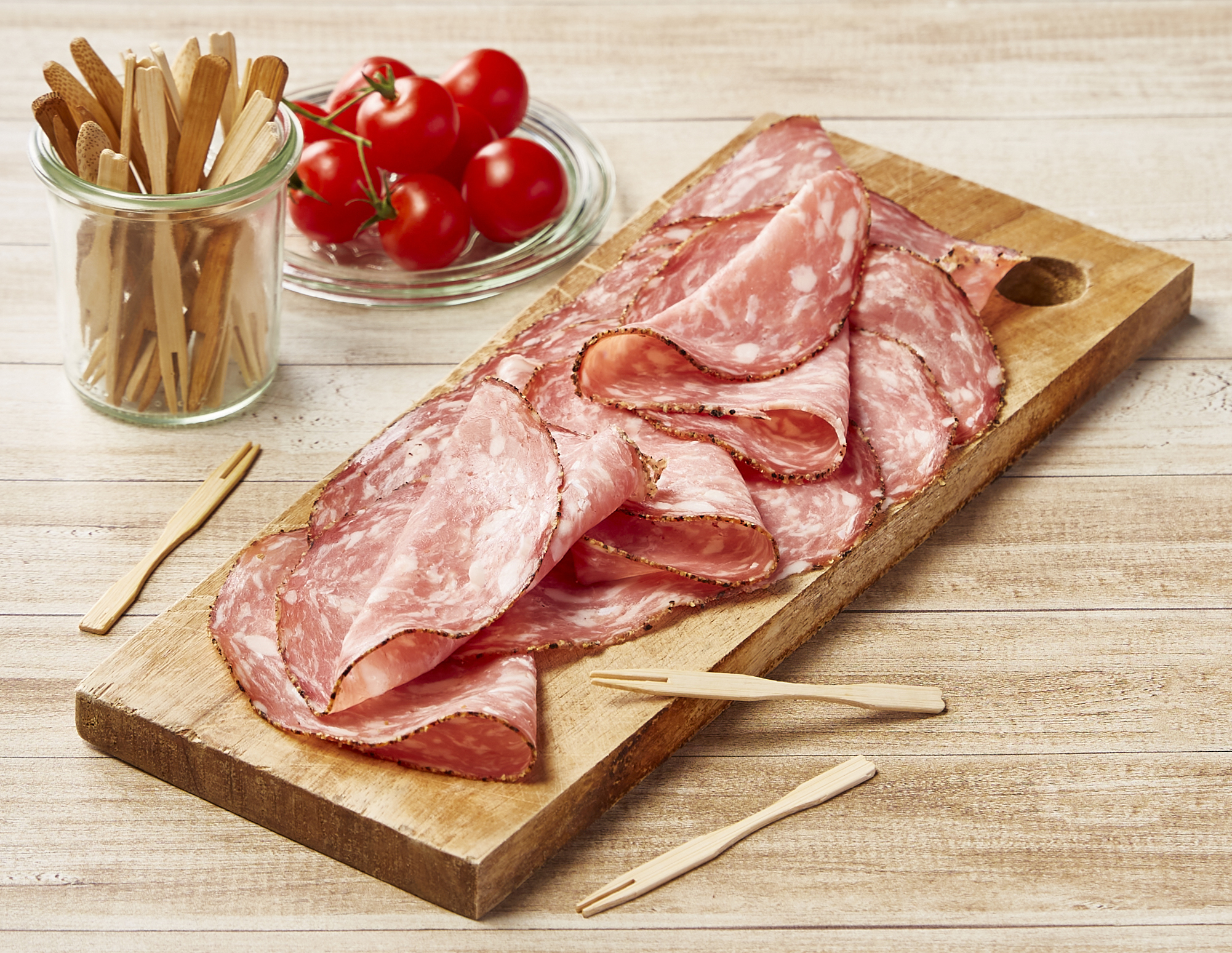 MICHE ENROBÉE OU SAUCISSON FUMÉ
BONI