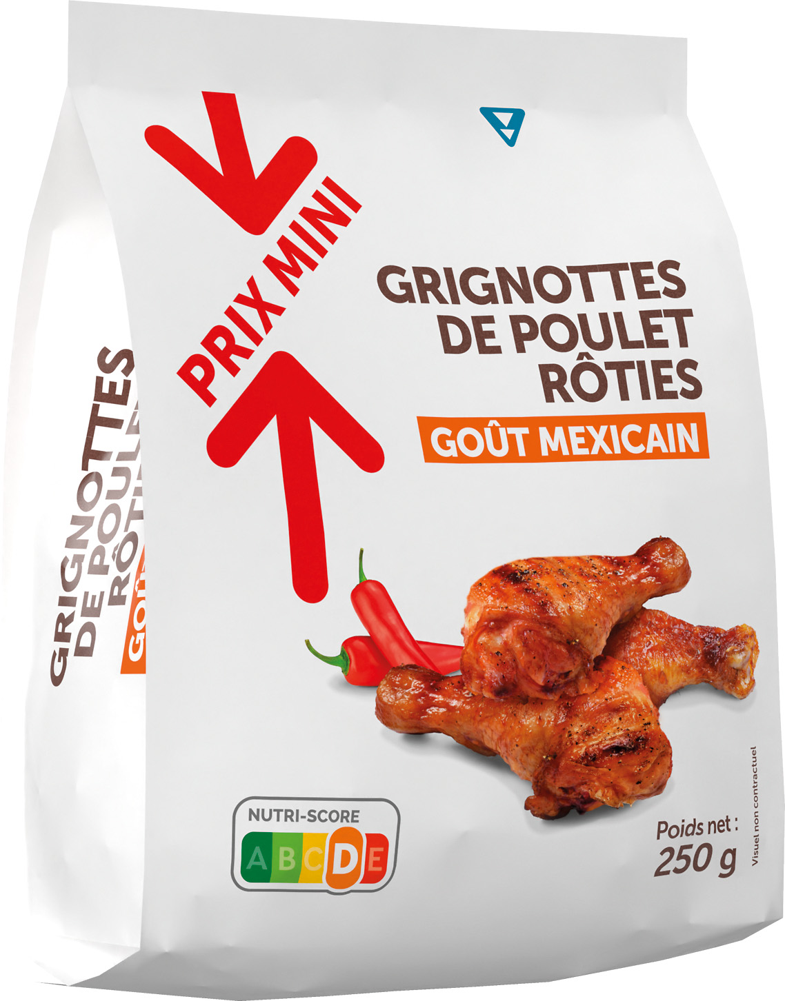 GRIGNOTTES DE POULET ROTIES PRIX MINI