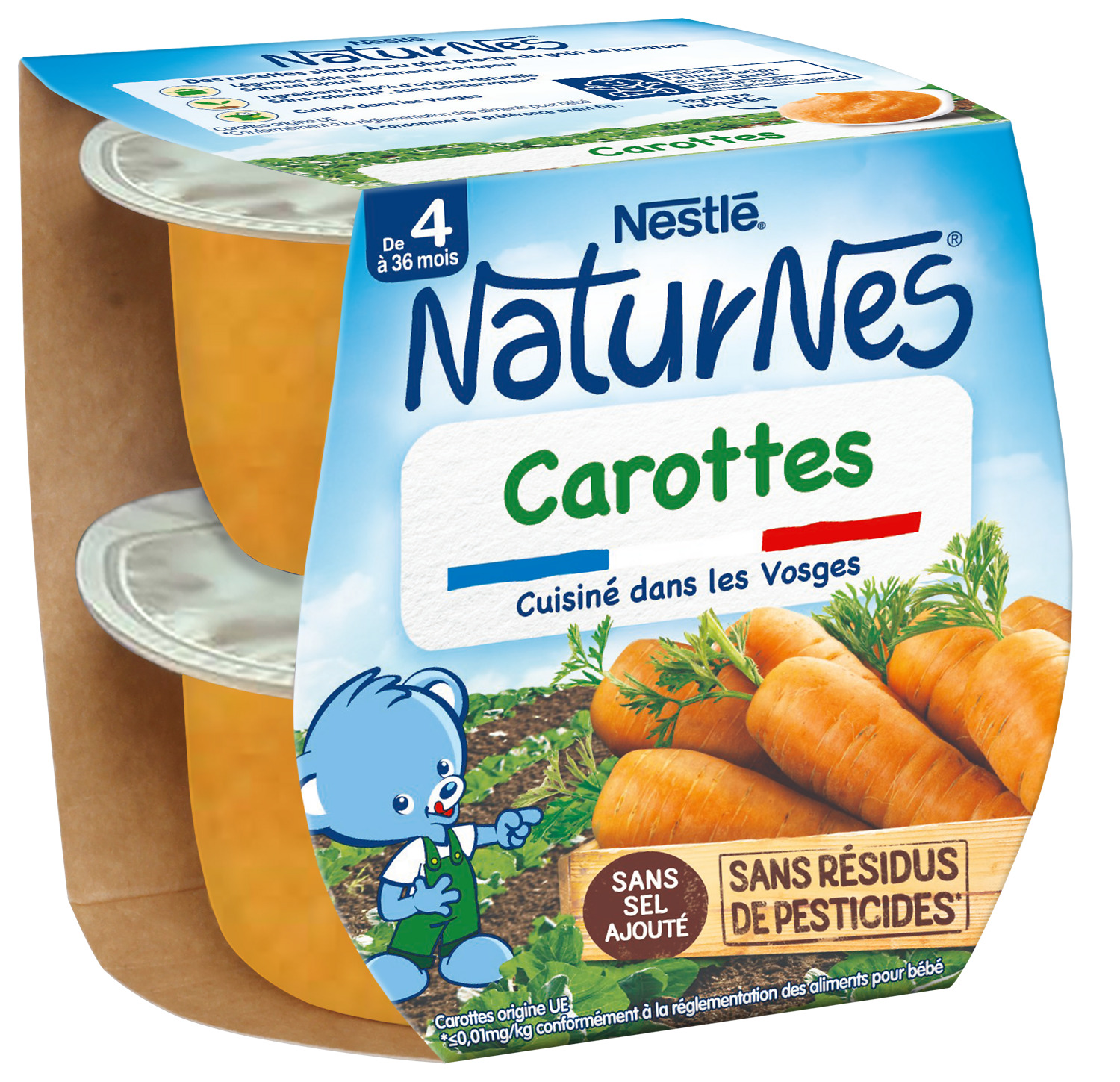 NESTLE DES 4 MOIS NATURNES