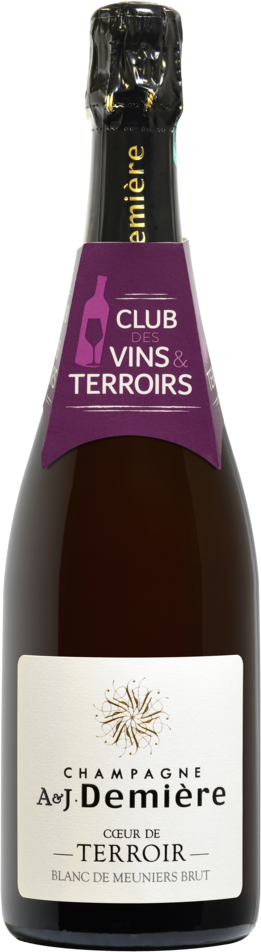CHAMPAGNE AOP BRUT A&J DEMIÈRE BLANC DE MEUNIERS CŒUR DE TERROIR