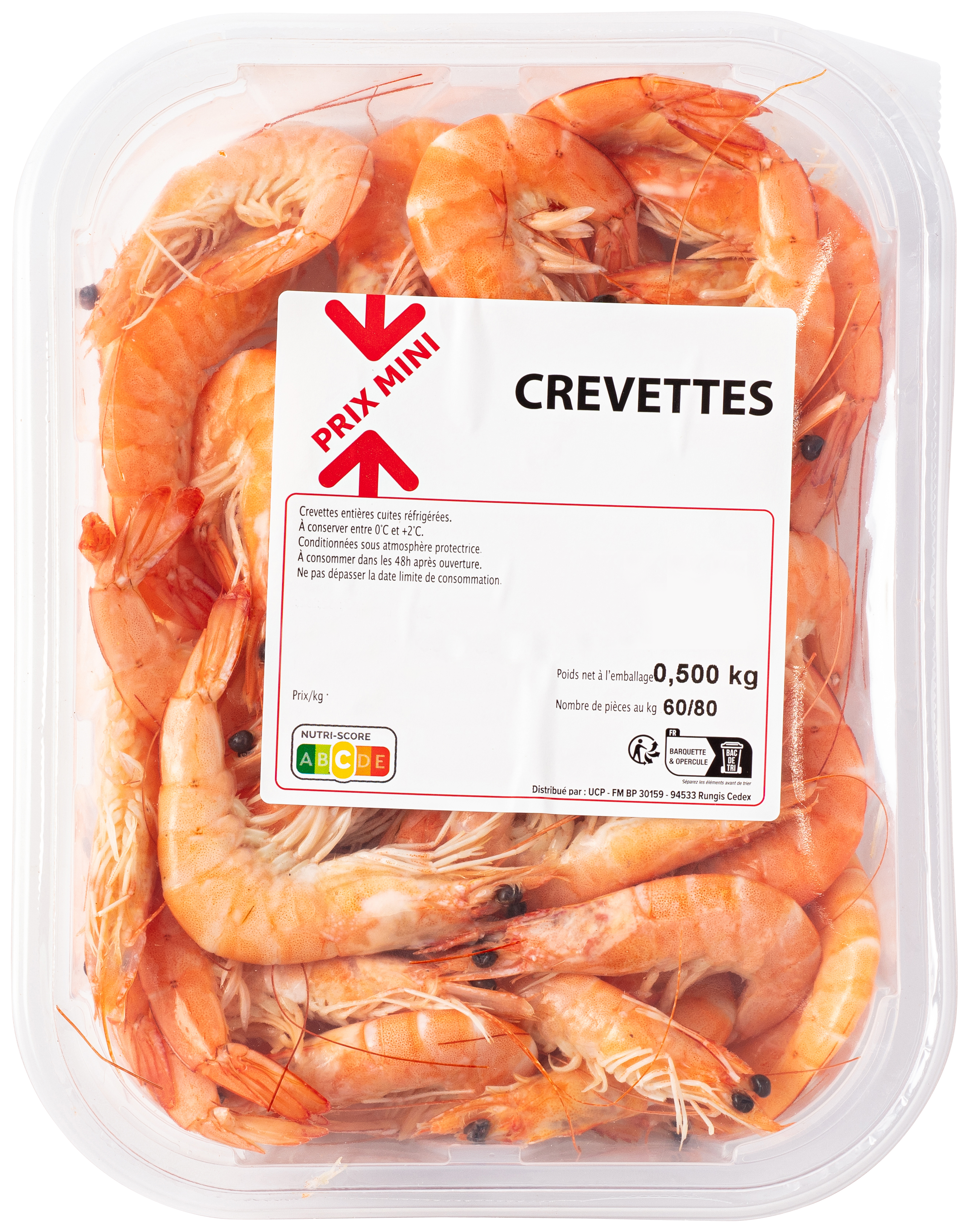 CREVETTES CUITES PRIX MINI