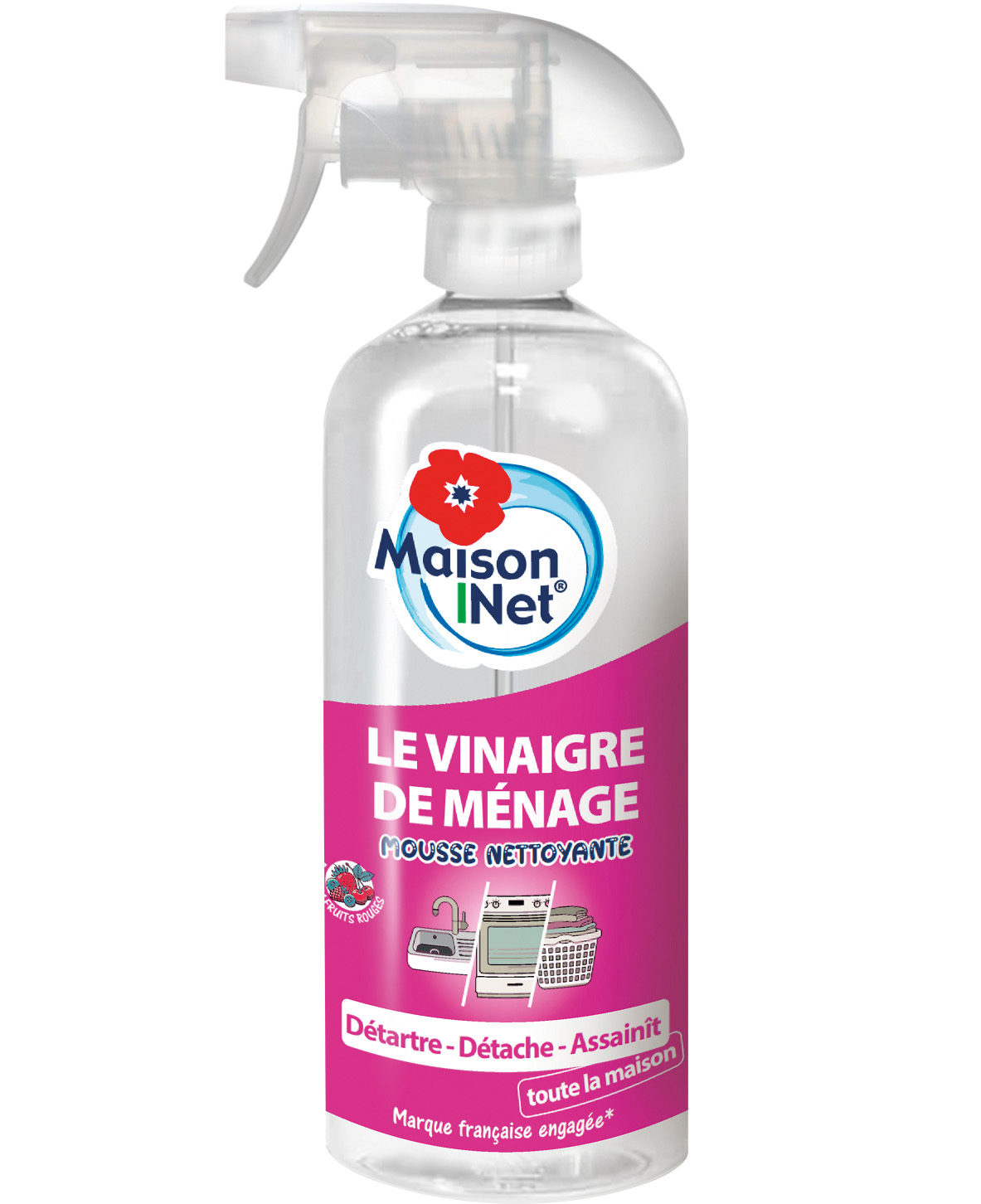 NETTOYANT MOUSSE ACTIVE MAISON NET