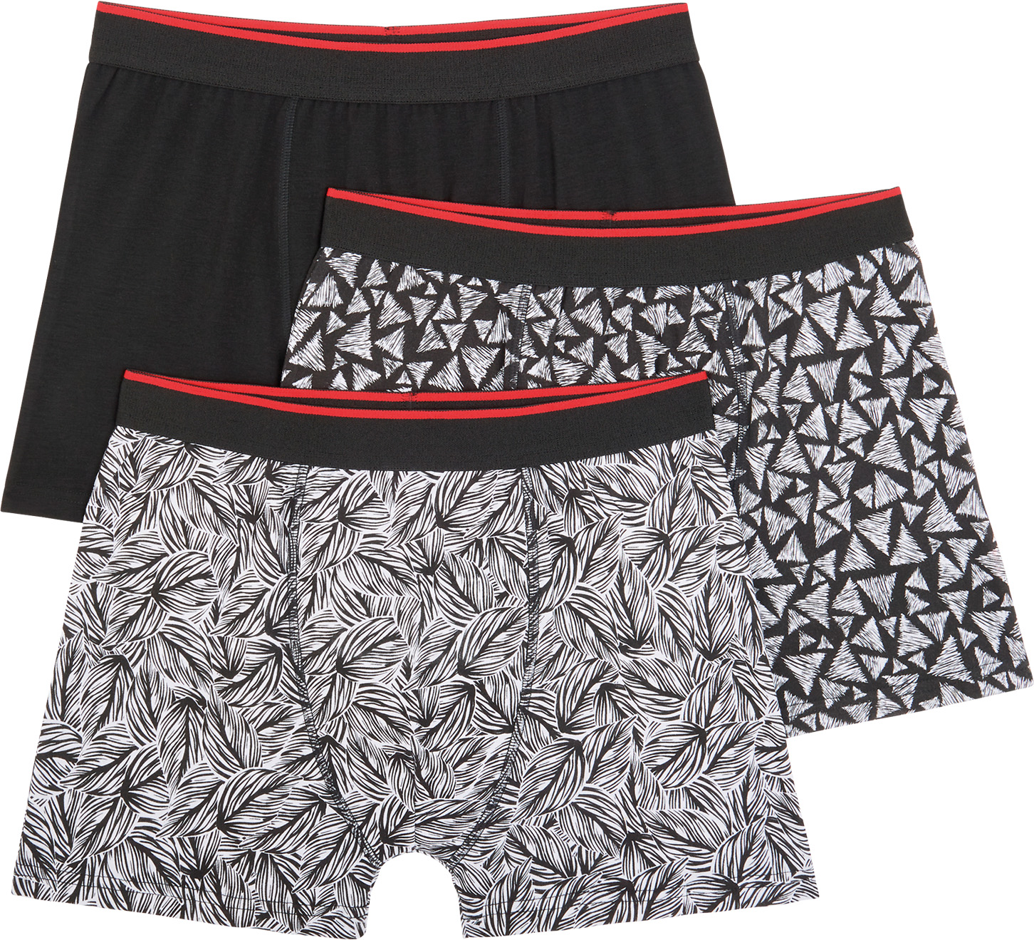 LOT DE 3 BOXERS HOMME