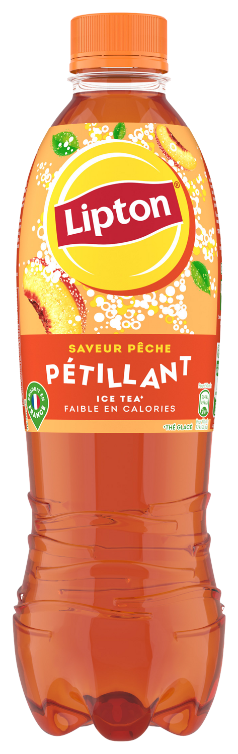 BOISSON PETILLANTE AU THE GLACE LIPTON