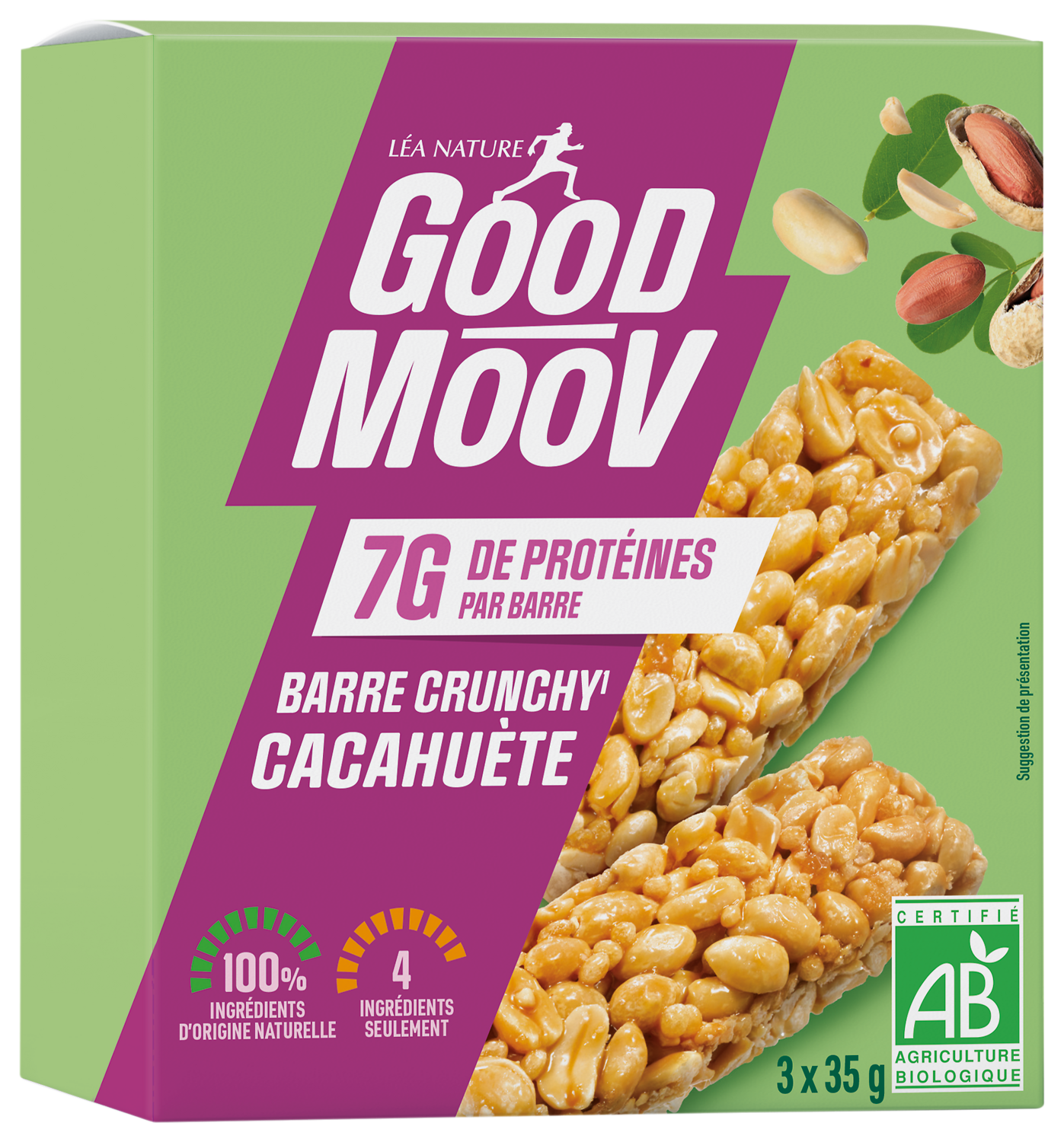 BARRES PROTEINEES BIO GOOD MOOV