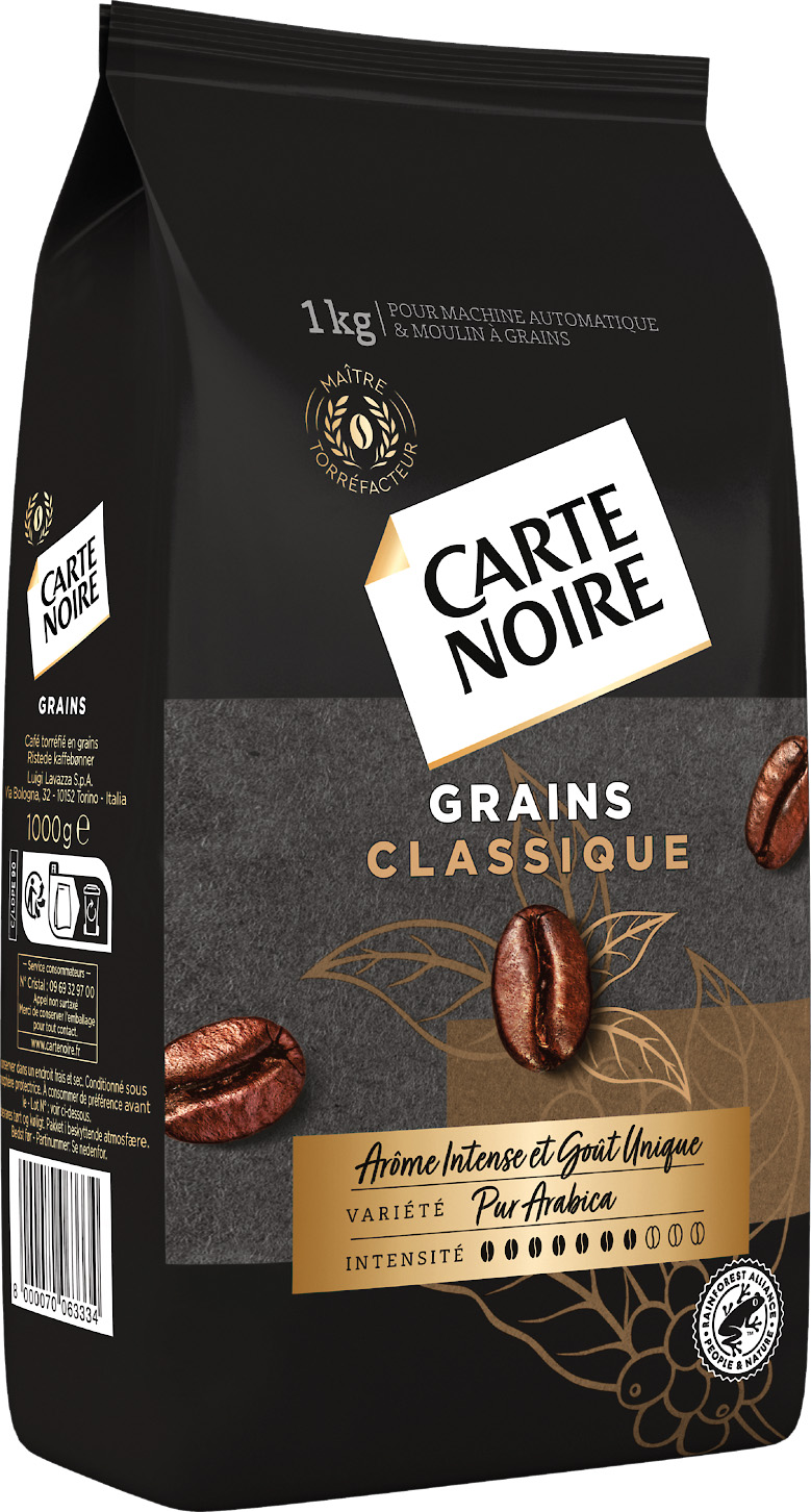 CAFE EN GRAINS CARTE NOIRE