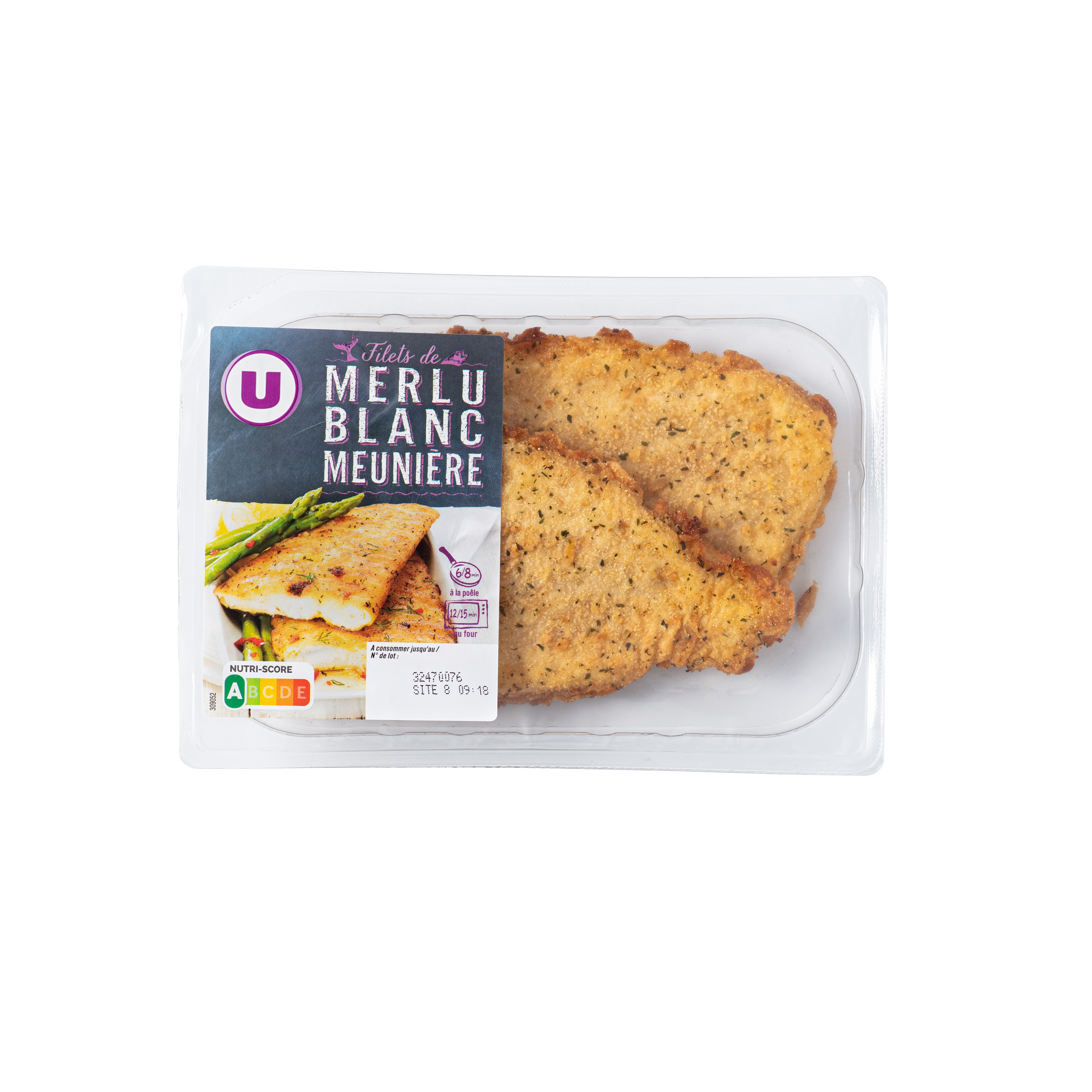 FILET DE MERLU BLANC MEUNIERE U
