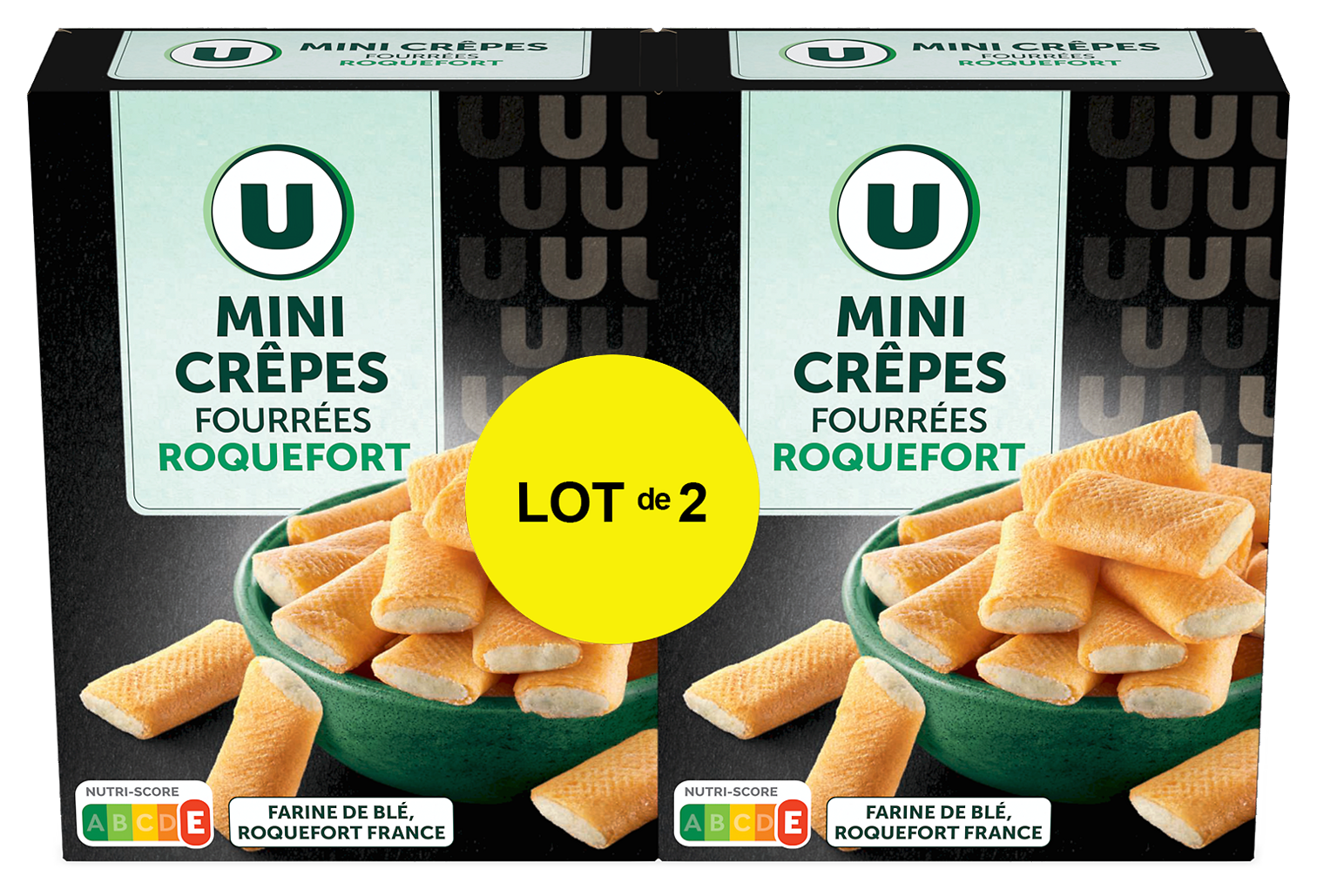  MINI CREPES FOURREES U 