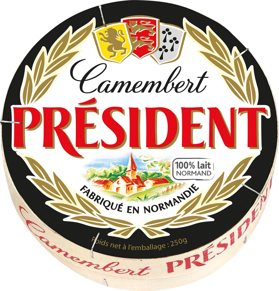 CAMEMBERT PASTEURISE PRESIDENT