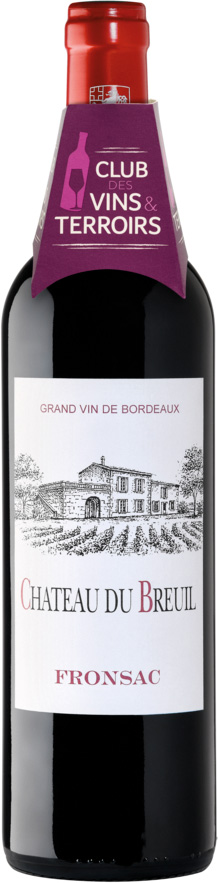 FRONSAC AOP ROUGE CHÂTEAU DU BREUIL 2022