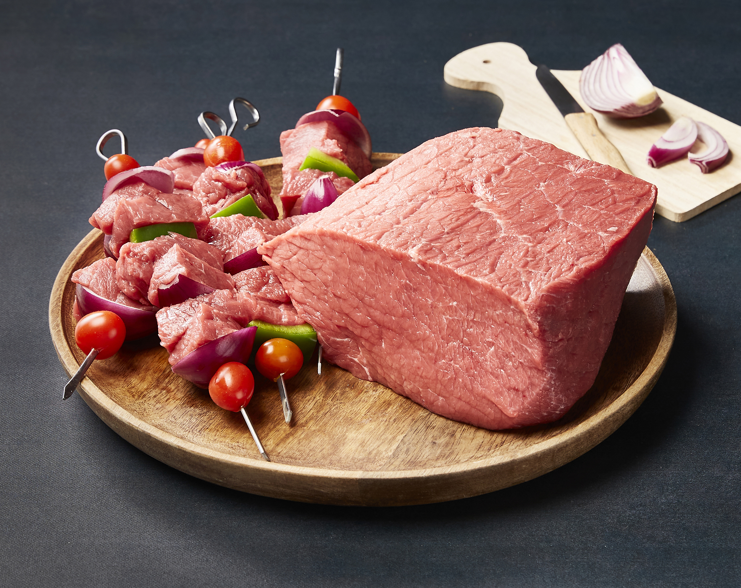 VIANDE BOVINE
PIECE A BROCHETTE