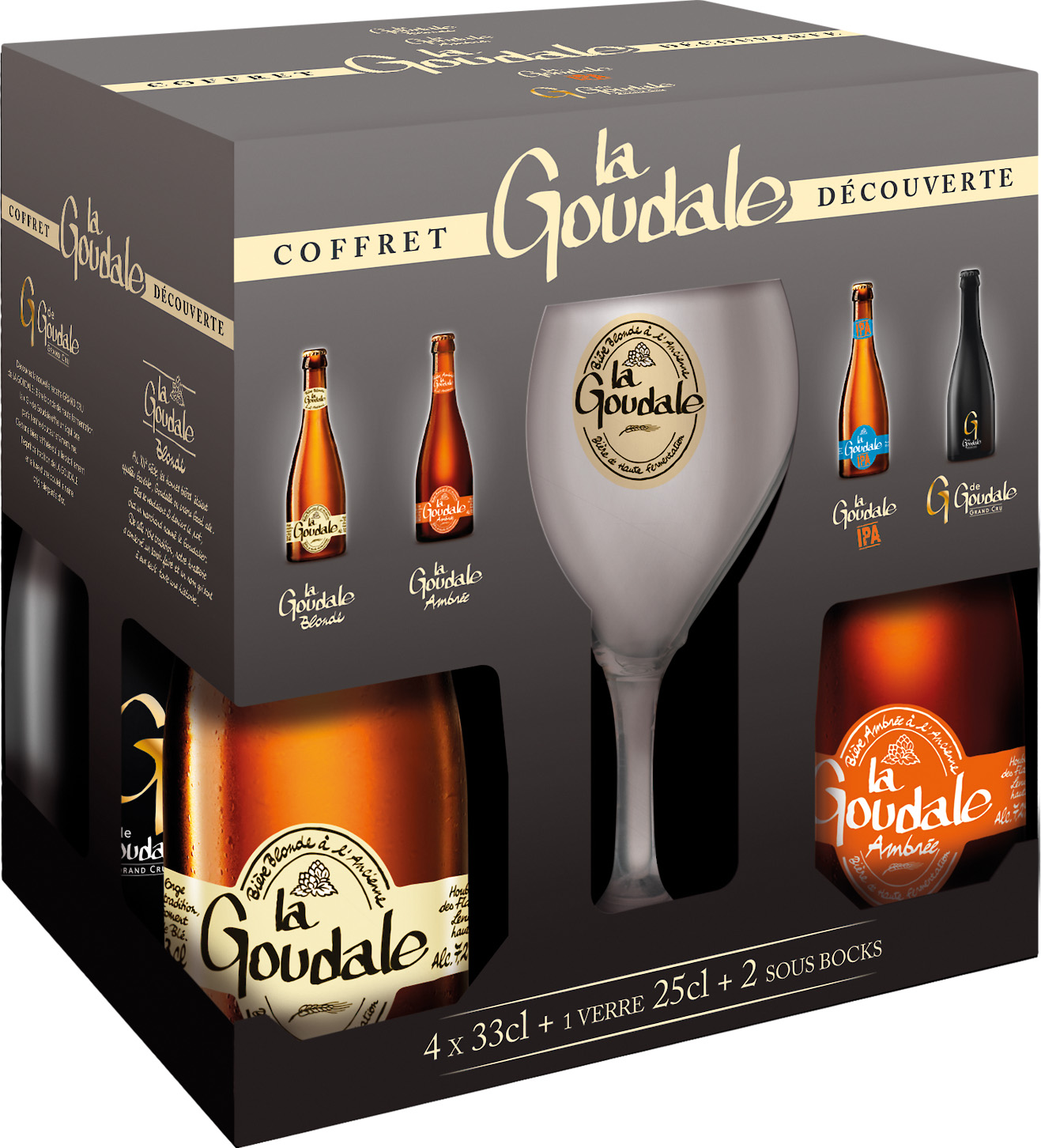 COFFRET DECOUVERTE BIERES GOUDALE