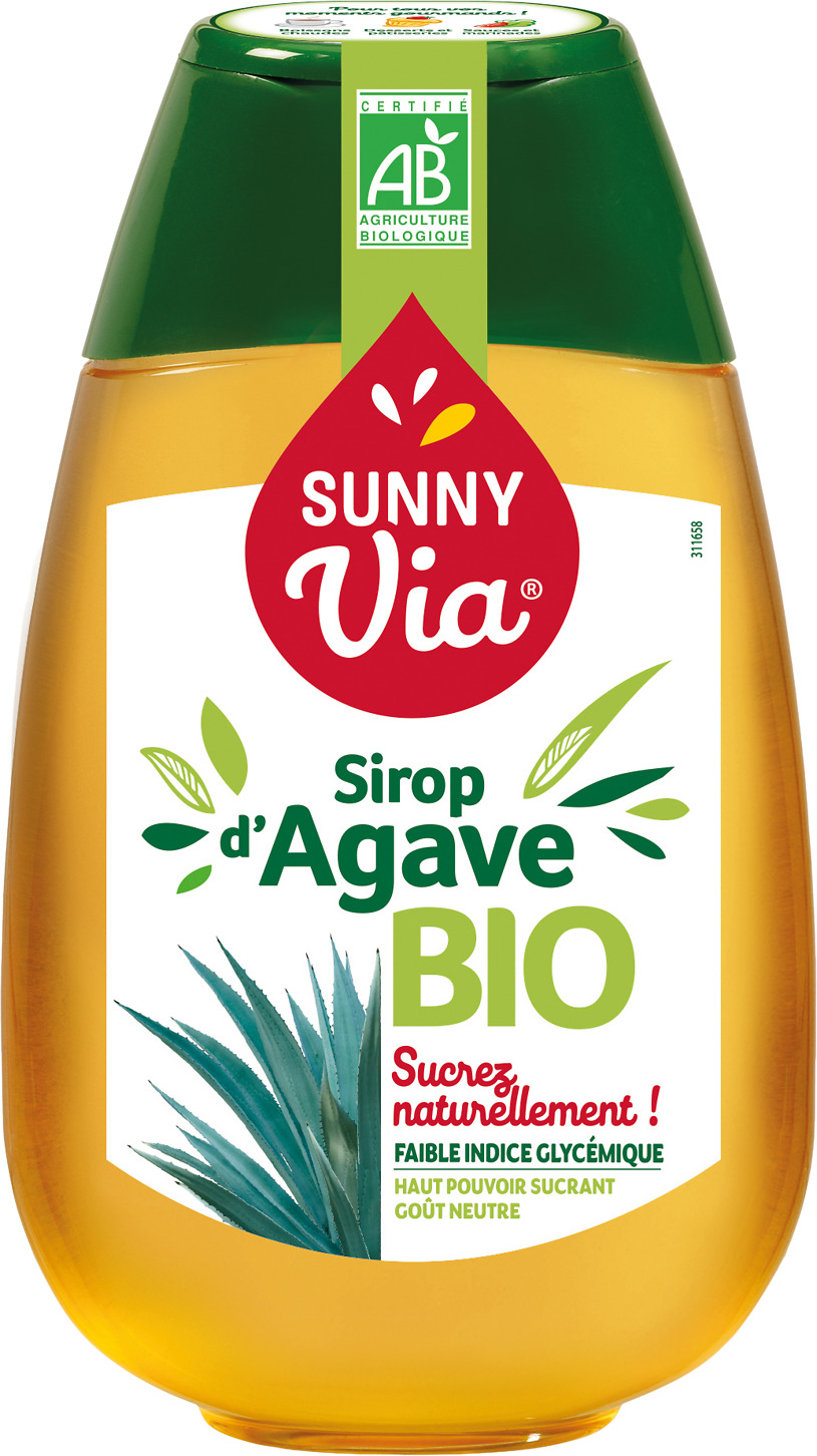SIROP D'AGAVE BIO SUNNY VIA