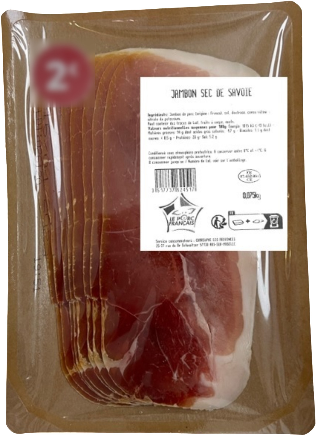 JAMBON SEC DE SAVOIE