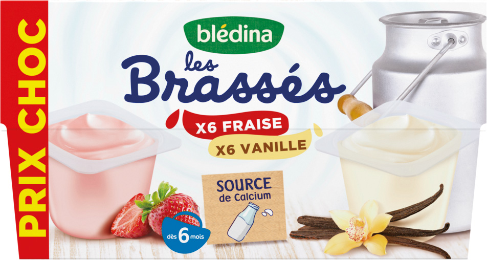 LES BRASSES DES 6 MOIS BLEDINA