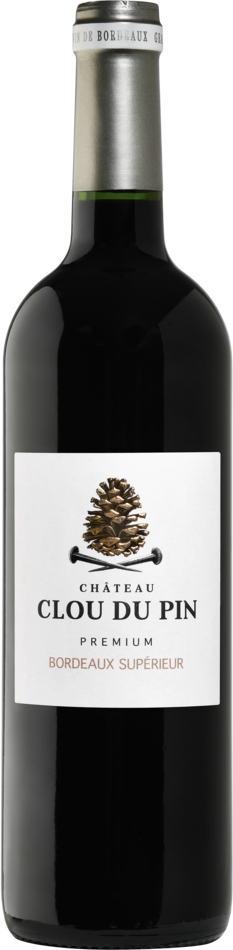 BORDEAUX SUPÉRIEUR AOP ROUGE CHÂTEAU CLOU DU PIN PREMIUM 2022