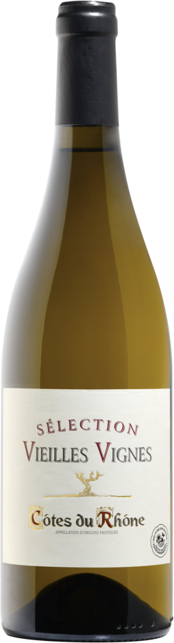 CÔTES DU RHÔNE AOP BLANC SÉLECTION VIEILLES VIGNES 2024