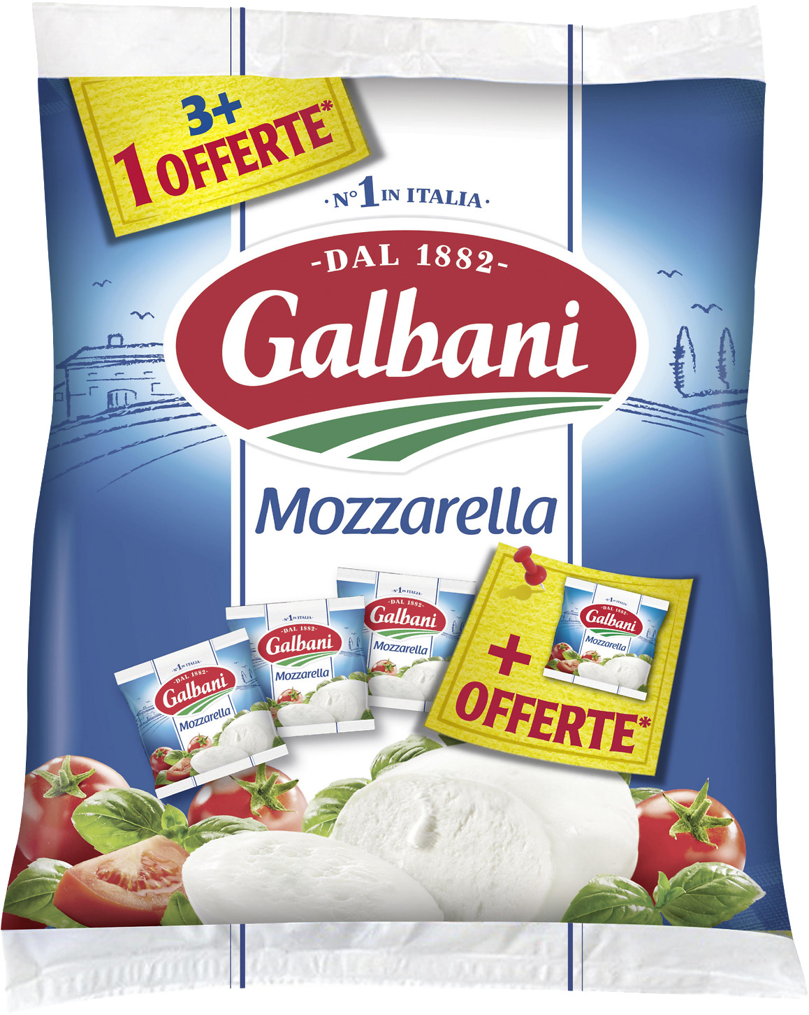 MOZZARELLA PASTEURISE GALBANI