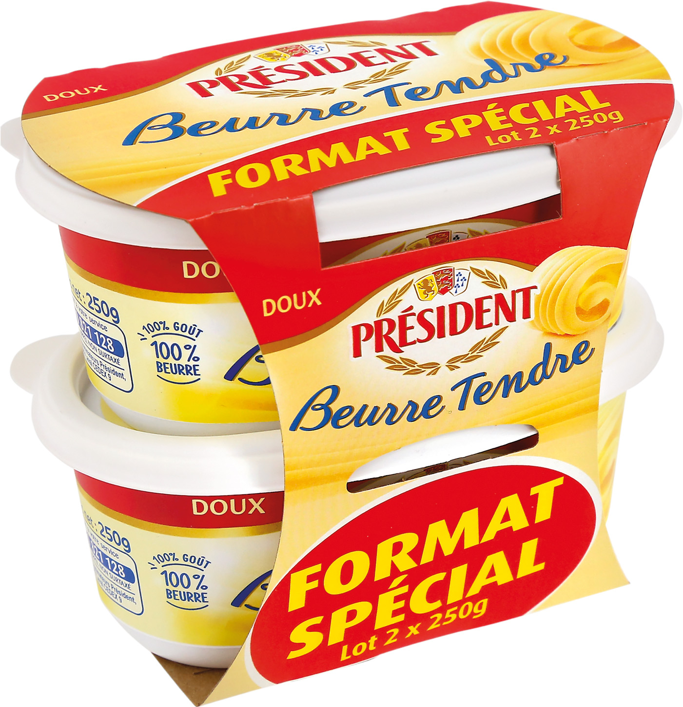 BEURRE TENDRE PRESIDENT