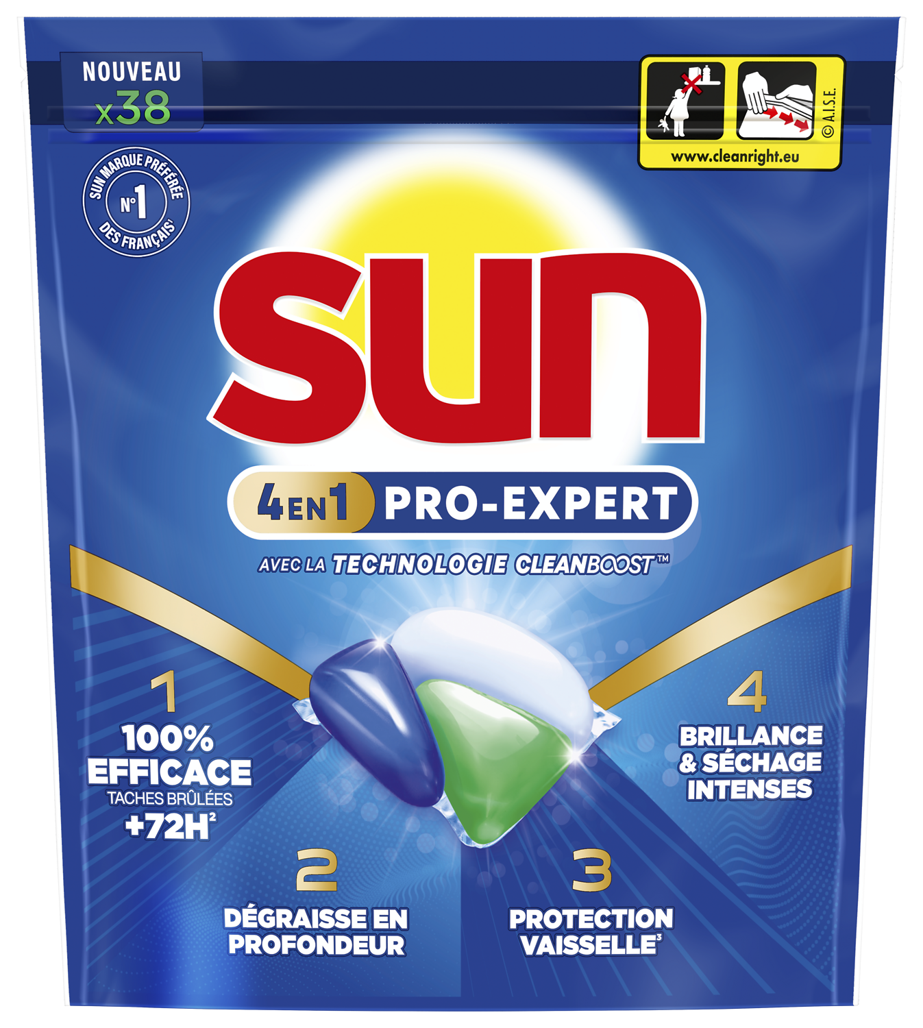 DETERGENT VAISSELLE MACHINE SUN