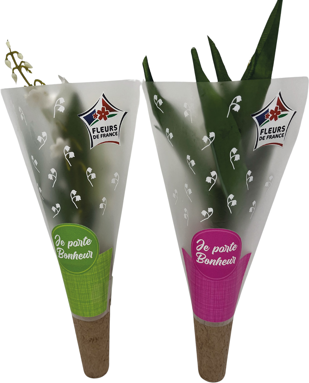 MUGUET 3 BRINS + 1 FEUILLE