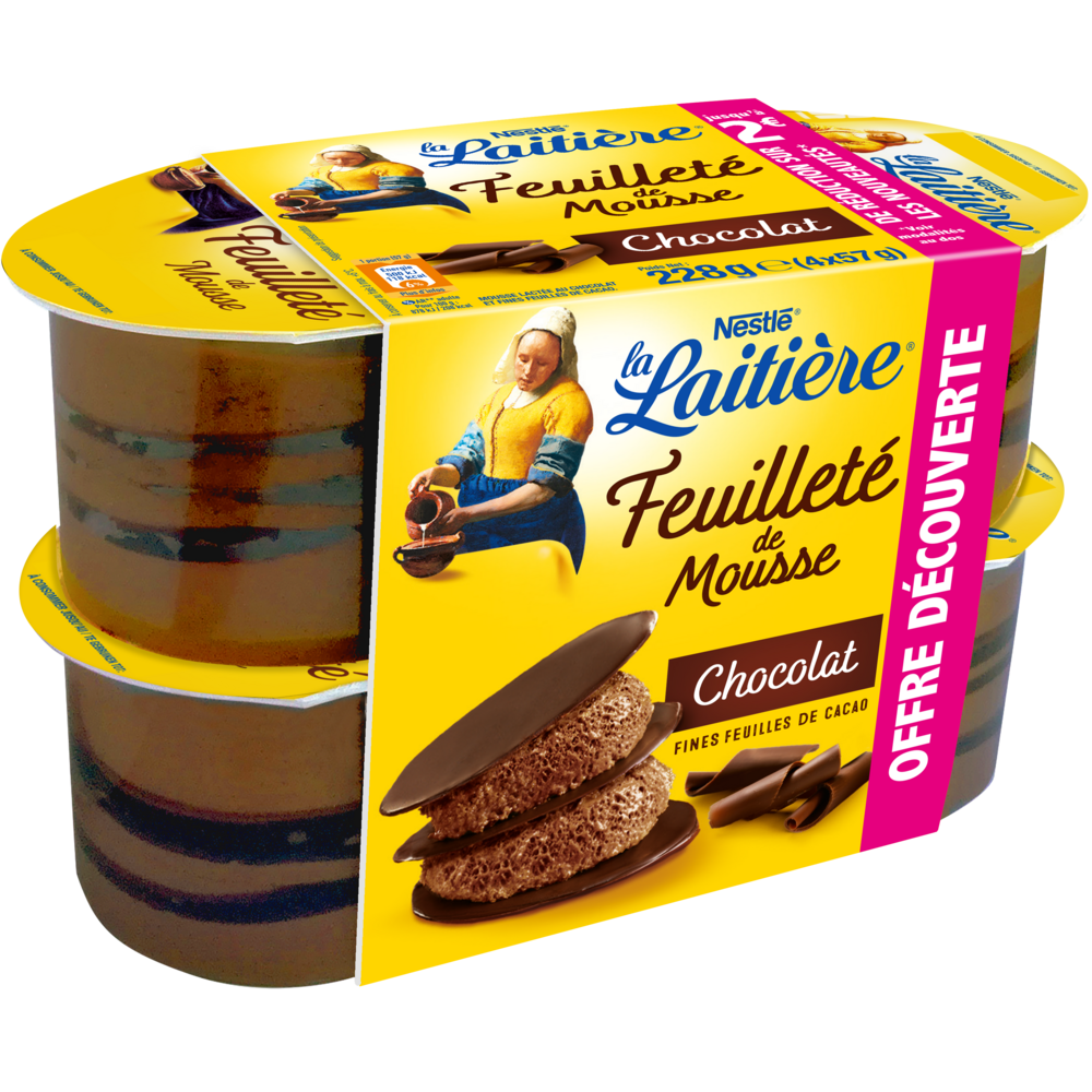 FEUILLETE DE MOUSSE LA LAITIERE