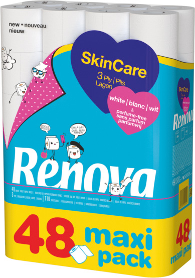 PAPIER TOILETTE SKINCARE RENOVA