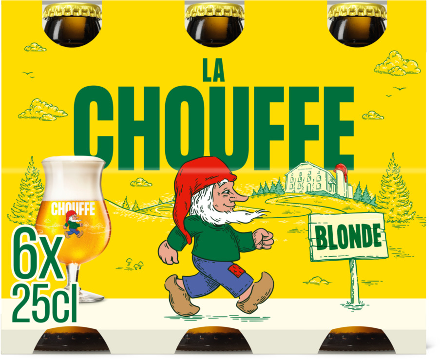 BIERE BLONDE LA CHOUFFE 8°