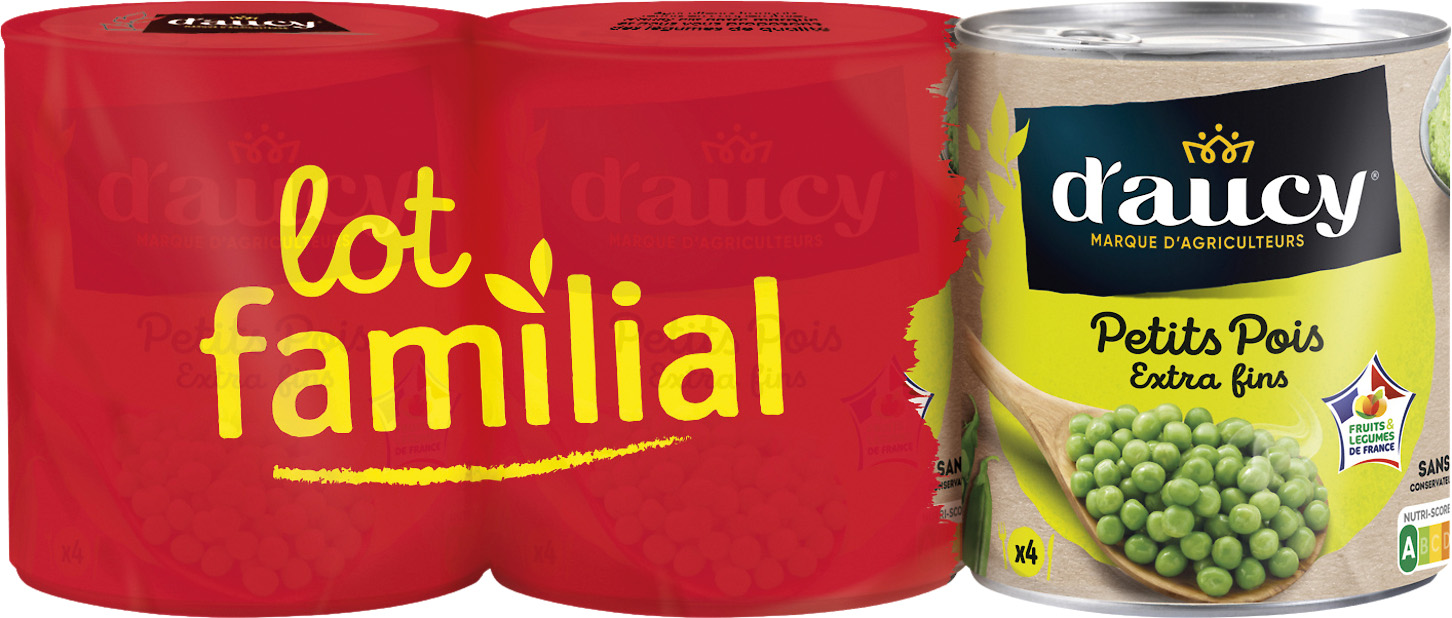 PETITS POIS EXTRA FINS D'AUCY