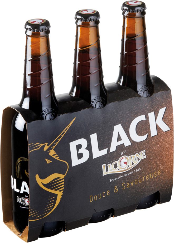 BIERE BLACK LICORNE 6°