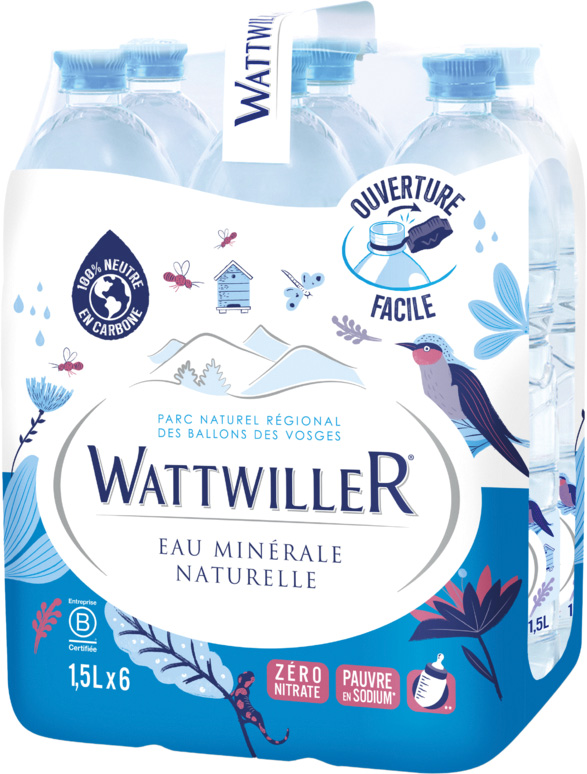 EAU MINERALE NATURELLE WATTWILLER