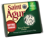 FROMAGE PASTEURISE A PATE PERSILLEE SAINT AGUR