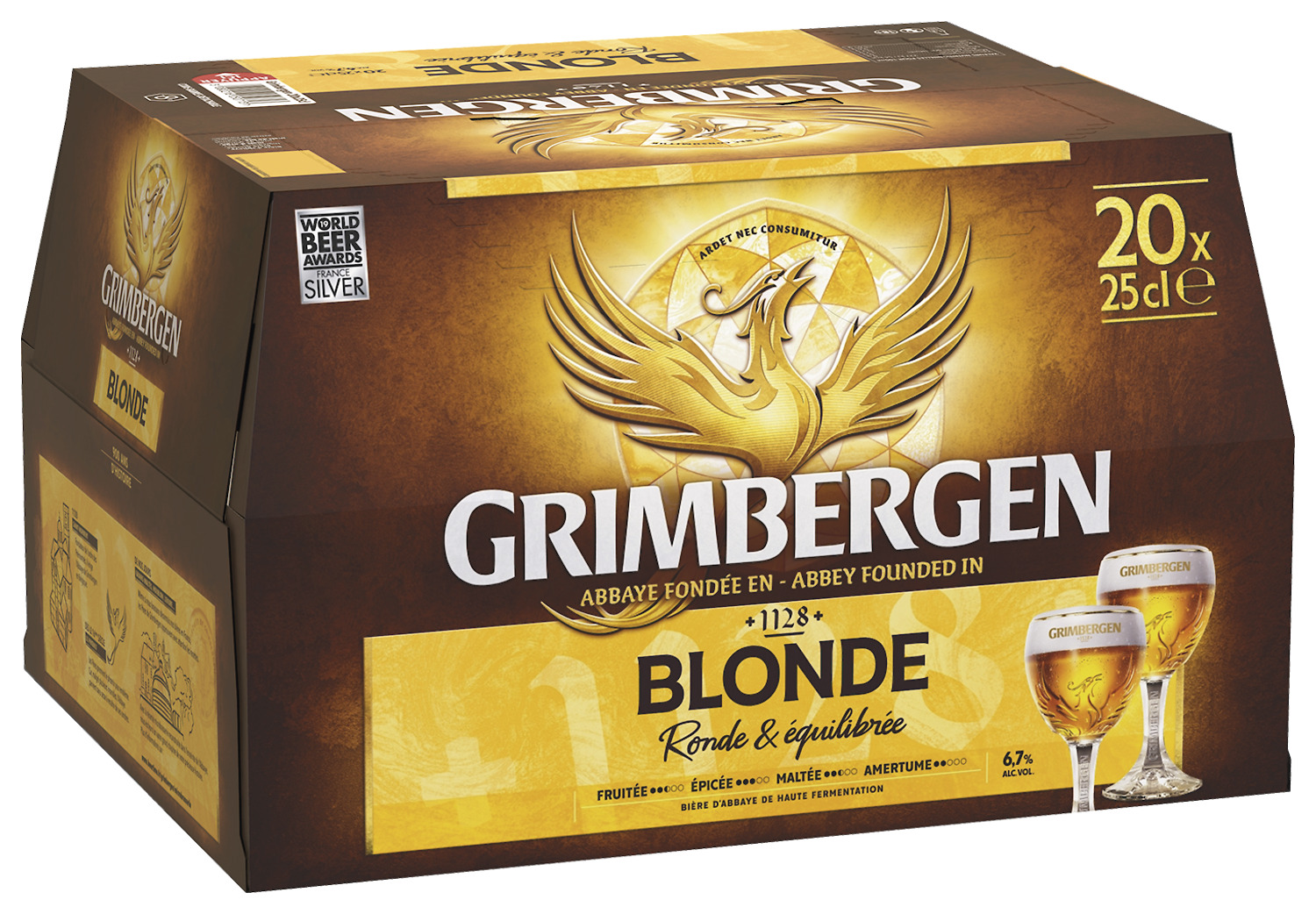 BIERE BLONDE GRIMBERGEN 6,7°