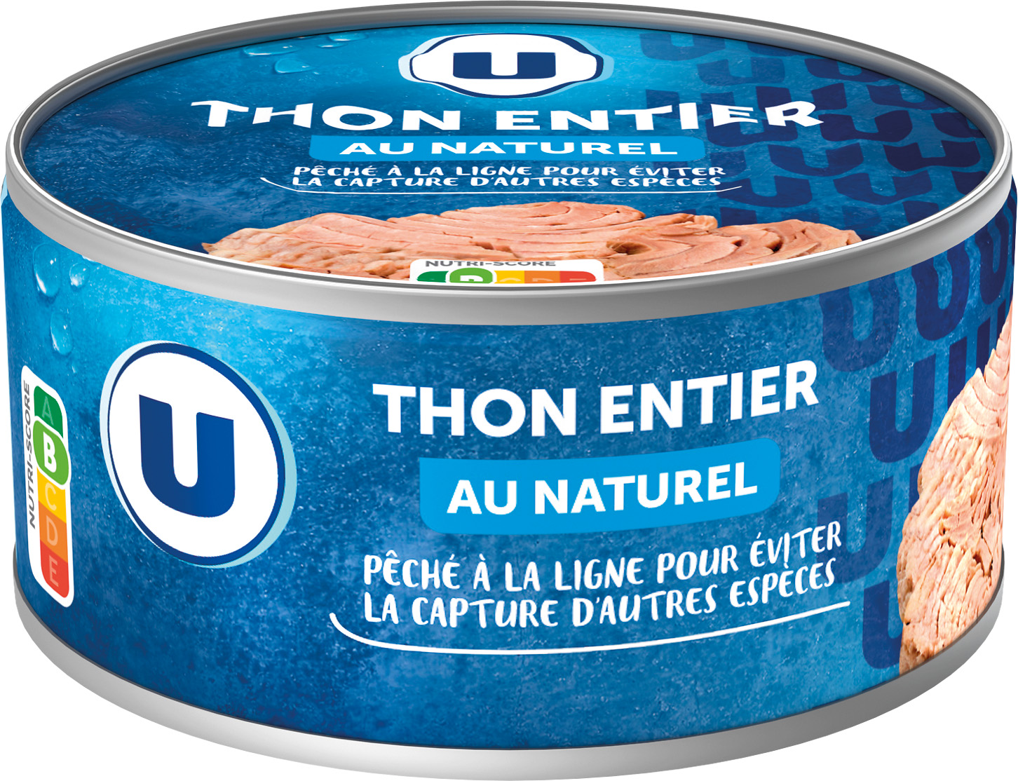 THON ENTIER AU NATUREL PECHE A LA LIGNE U