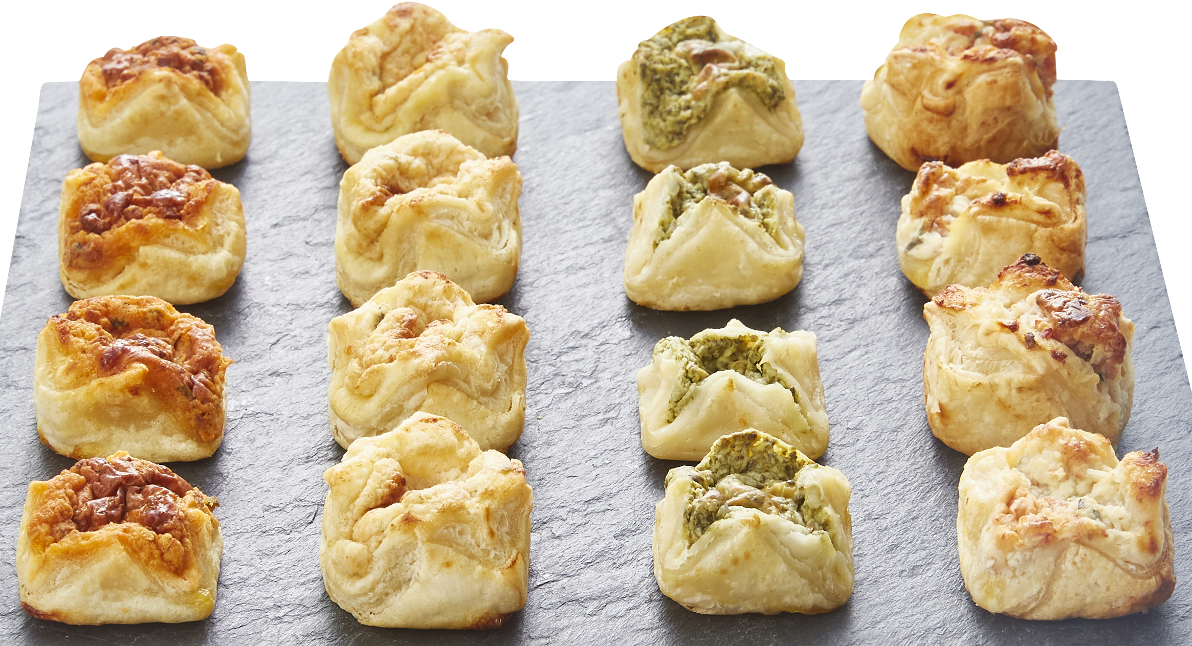 16 MINI PANIERS FEUILLETÉS