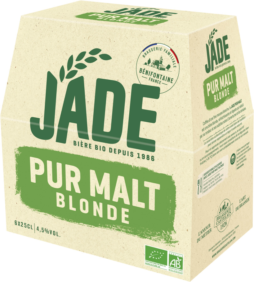 BIERE BIO JADE 4,5°