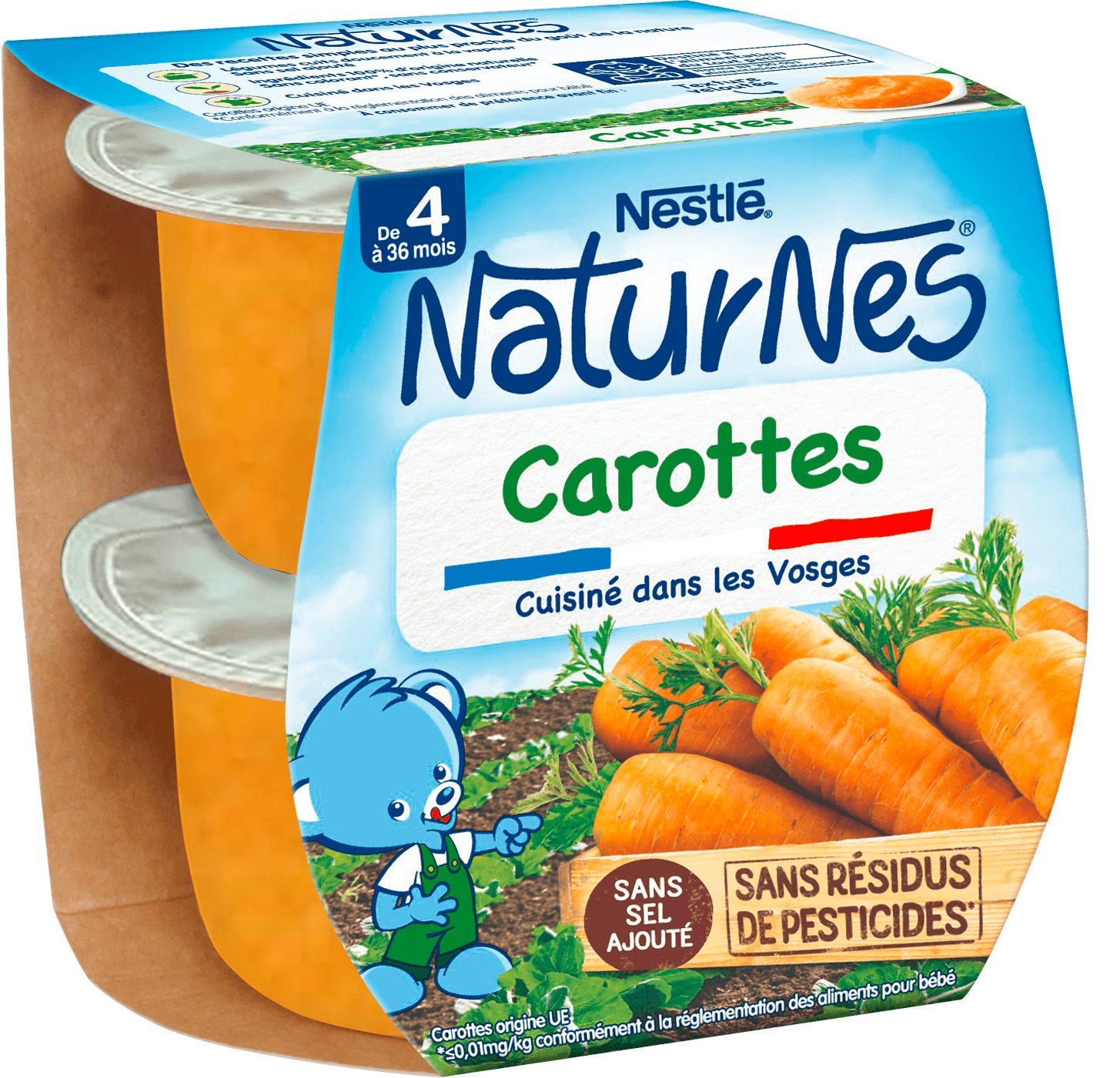 NESTLE DES 4 MOIS NATURNES