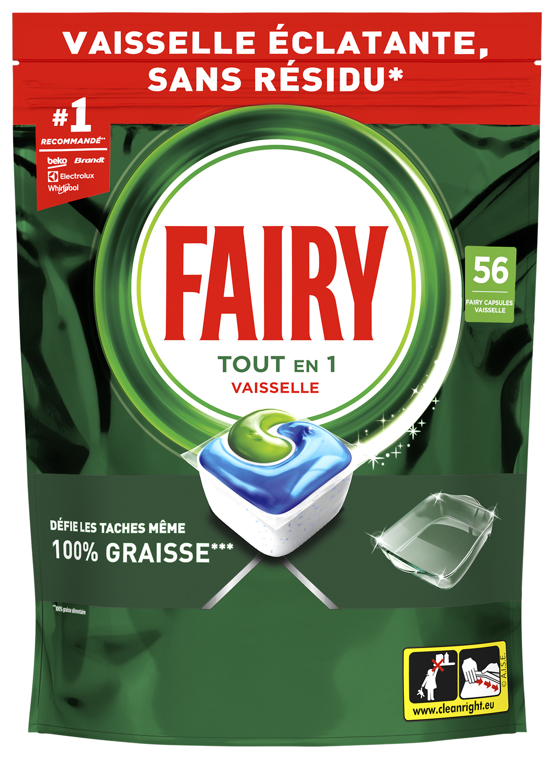 DETERGENT VAISSELLE MACHINE FAIRY