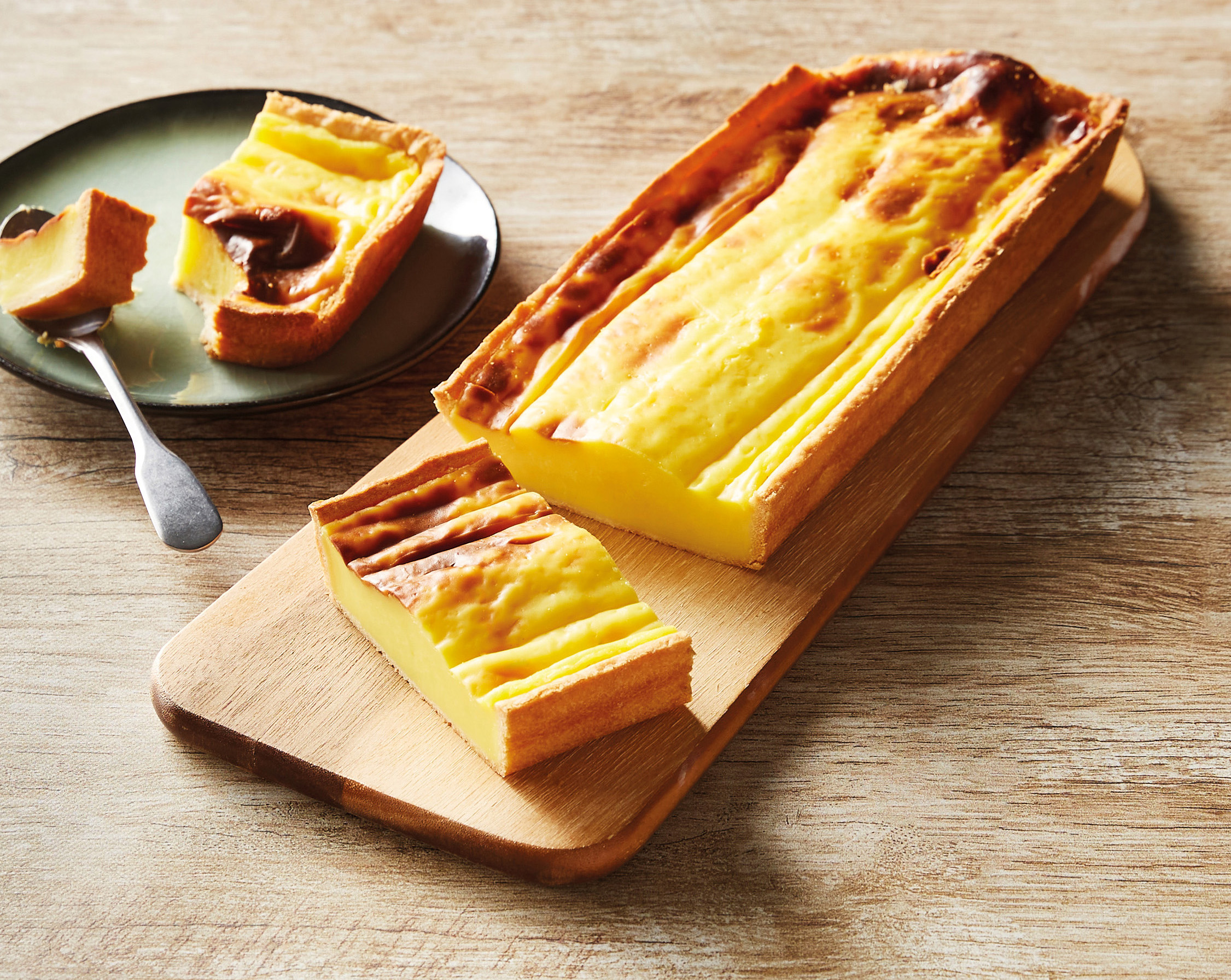 FLAN EN BANDE AU LAIT ENTIER U 6 PARTS