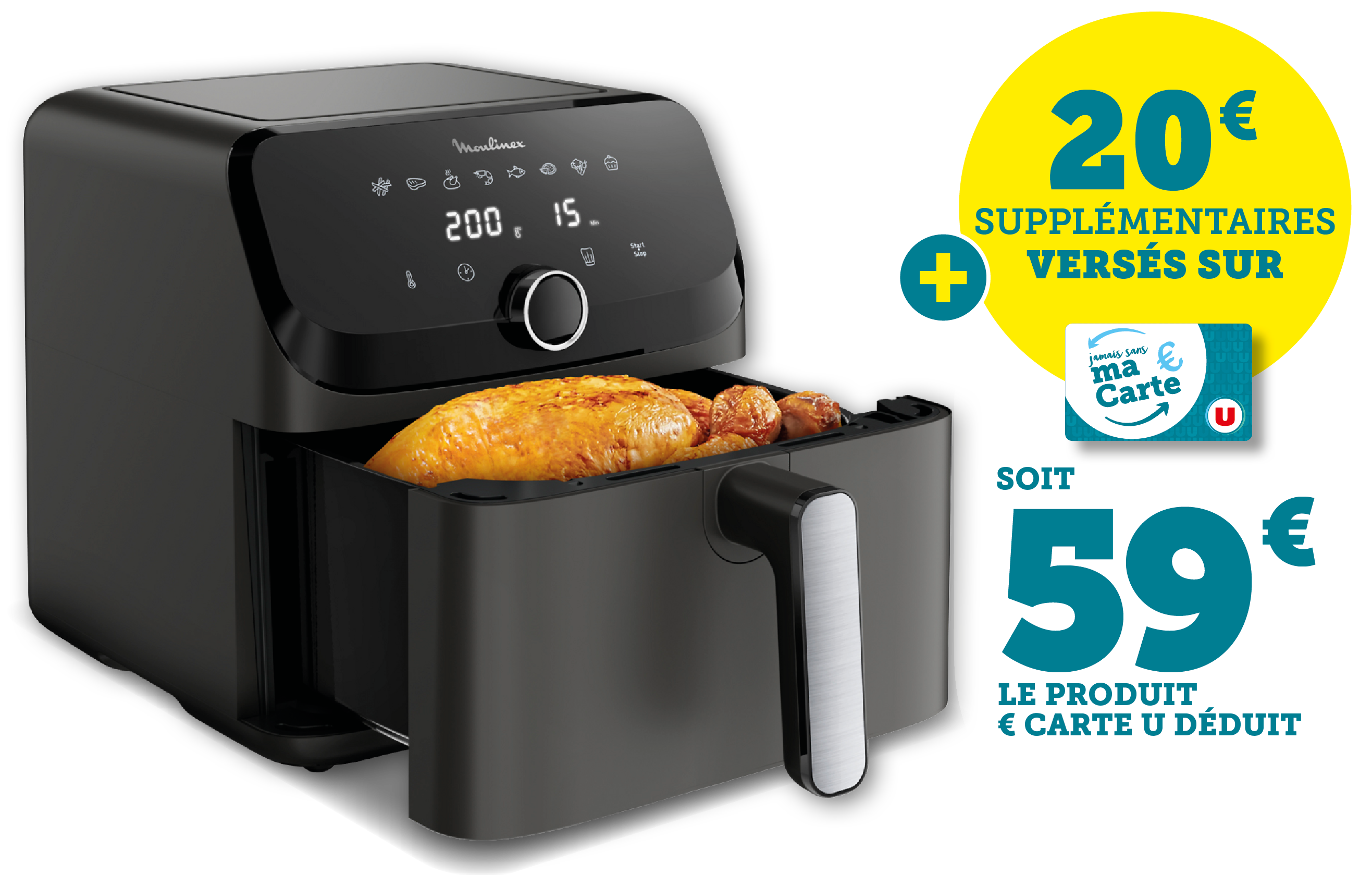 EASYFRY MEGA MOULINEX