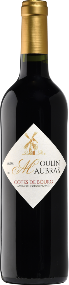 CÔTES DE BOURG AOP ROUGE CHÂTEAU MOULIN DE MAUBRAS 2023