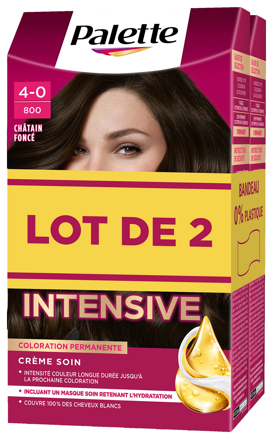 COLORATION PERMANENTE PALETTE