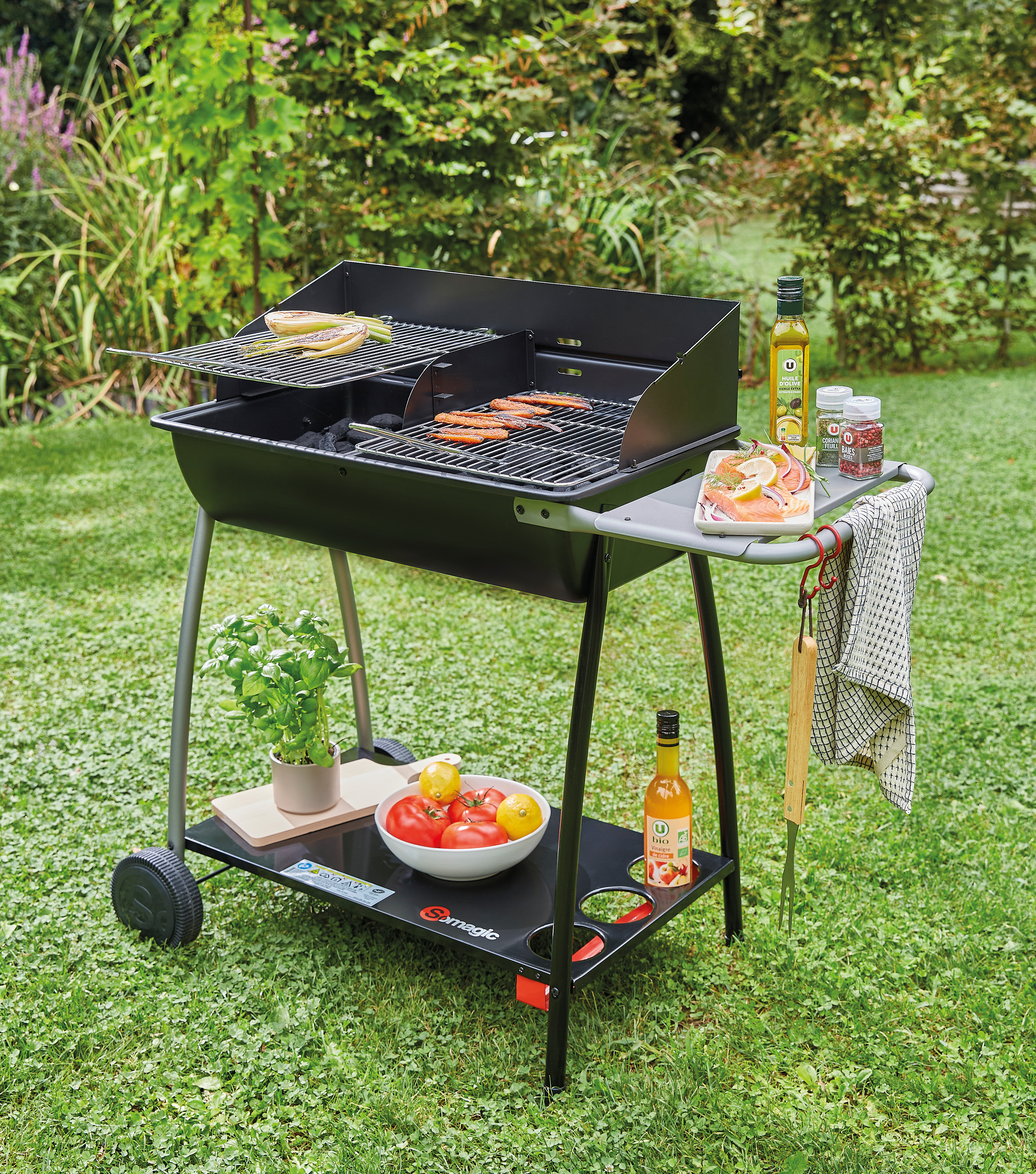 BARBECUE À CHARBON GIGA SOMAGIC