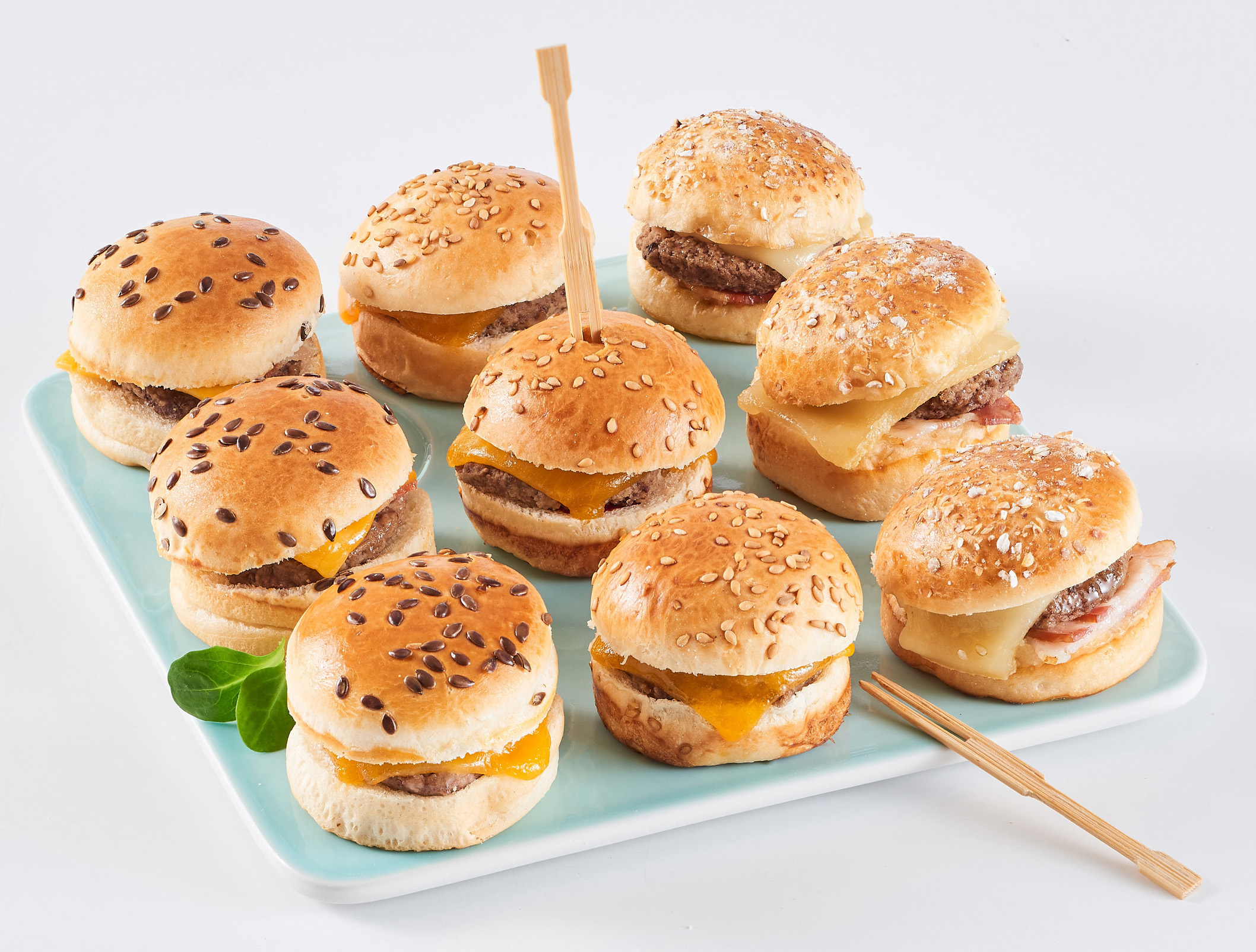 9 MINI-BURGERS MIX'BUFFET