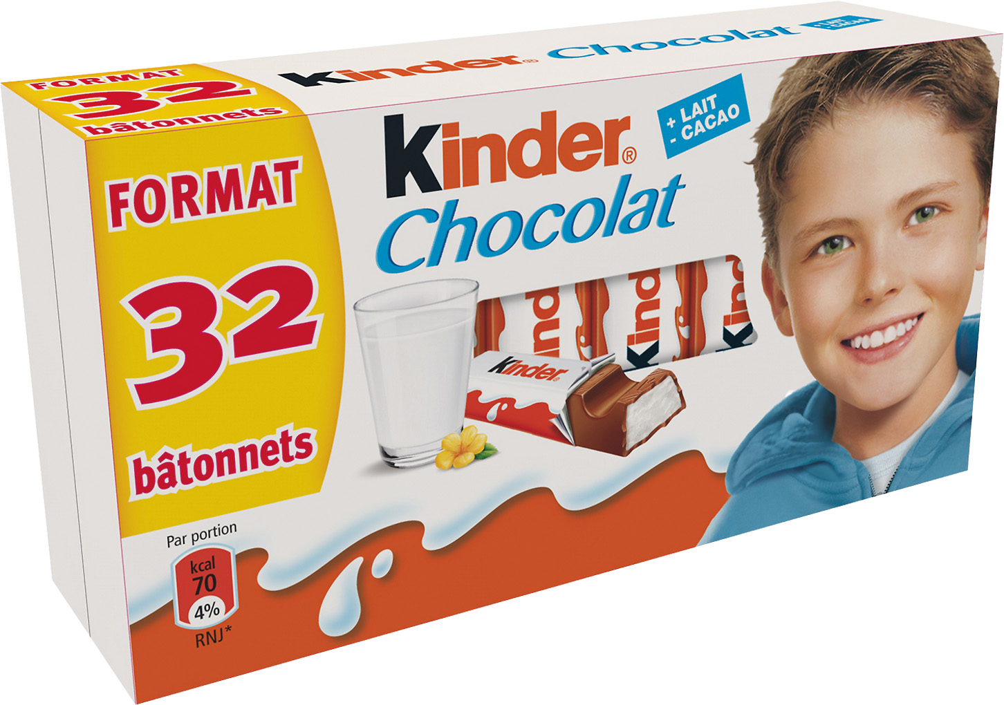 BARRES CHOCOLATEES KINDER