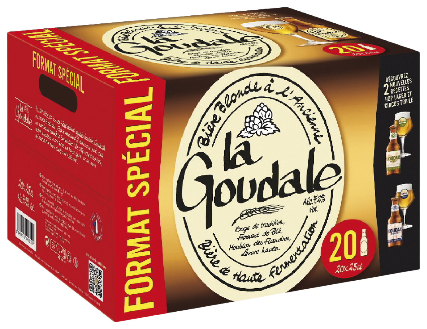 BIERE BLONDE LA GOUDALE 7,2°